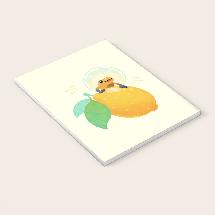 Golden poison lemon sherbet 1 Notebook Gallery Image 3