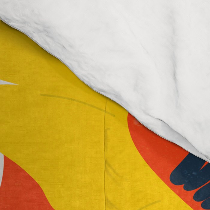 Orioles & Golden Poppy: Les Fleurs | Flower Market 04 | Spring Summer 23 Comforter Gallery Image 4