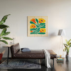 Orioles & Golden Poppy: Les Fleurs | Flower Market 04 | Spring Summer 23 Wood Wall Art Gallery Image 2
