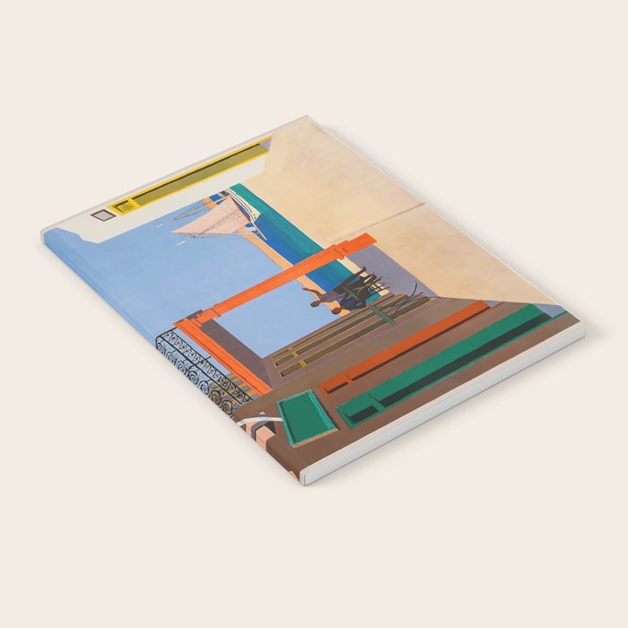 Greece Midcentury Modern Vintage Travel Poster Minimal Style Notebook Gallery Image 2