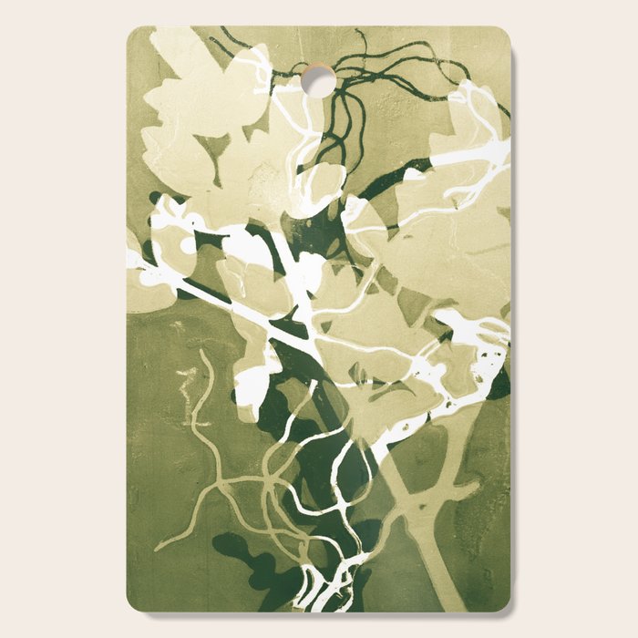 Botanical Mono Print 1 Cutting Board Gallery Image 1