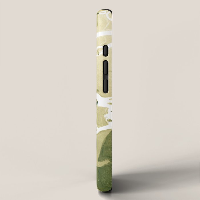 Botanical Mono Print 1 iPhone Case Gallery Image 2