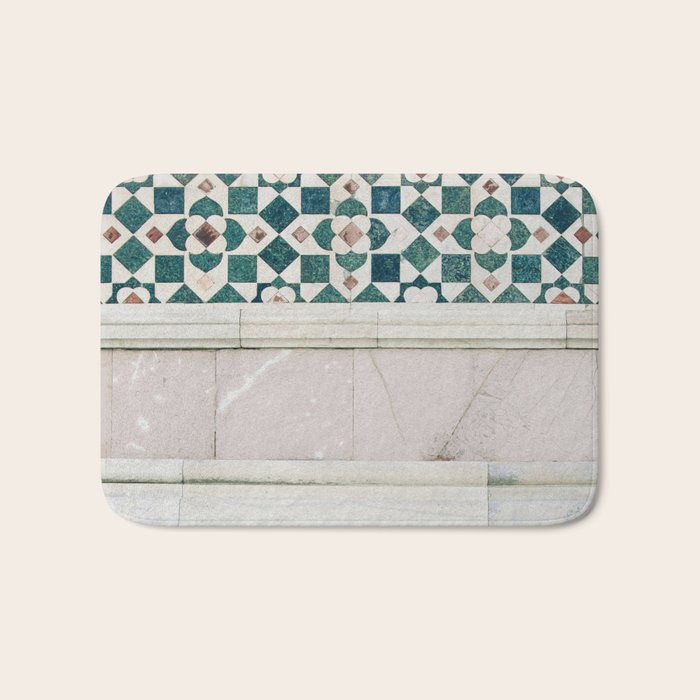 Il Duomo Marble Pattern - Florence Italy Bath Mat Gallery Image 1