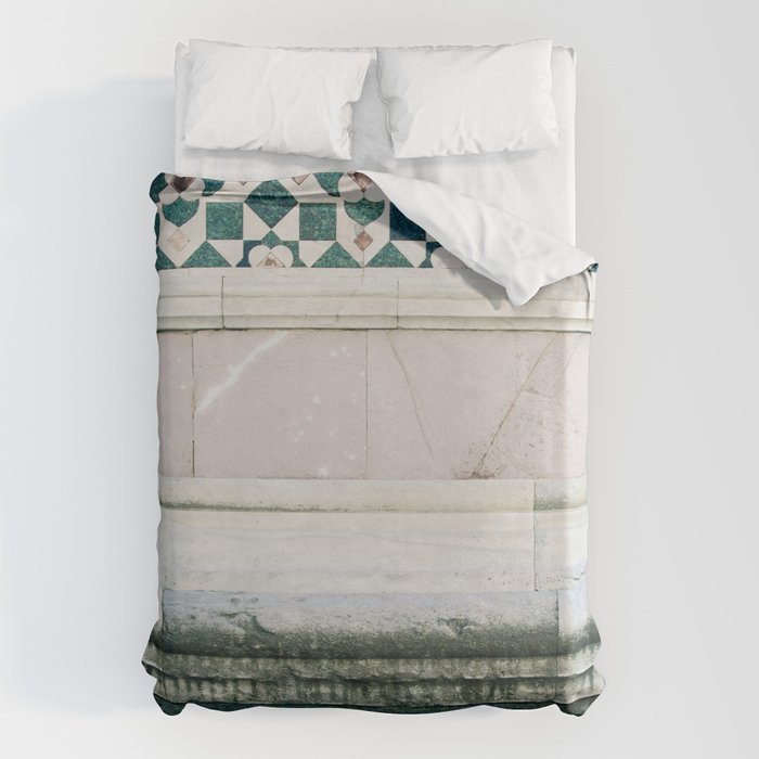 Il Duomo Marble Pattern - Florence Italy Duvet Cover Gallery Image 6
