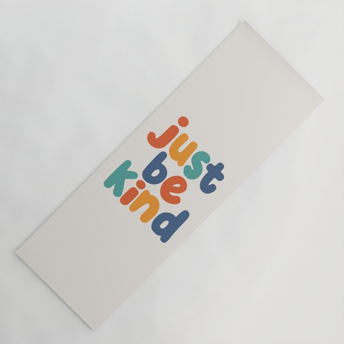 Just Be Kind Yoga Mat Gallery Image 1