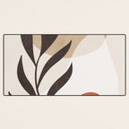 Minimal Abstract Art Plant 7 Desk Mat Gallery Image 3