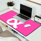 Peace and Love (pink edition) Desk Mat Gallery Image 2