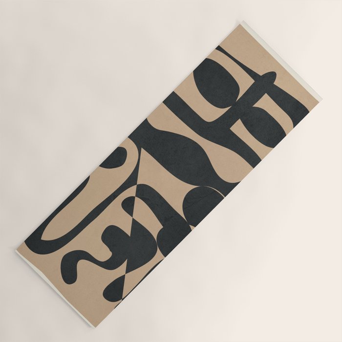 Abstract Ink 1 Yoga Mat Gallery Image 1