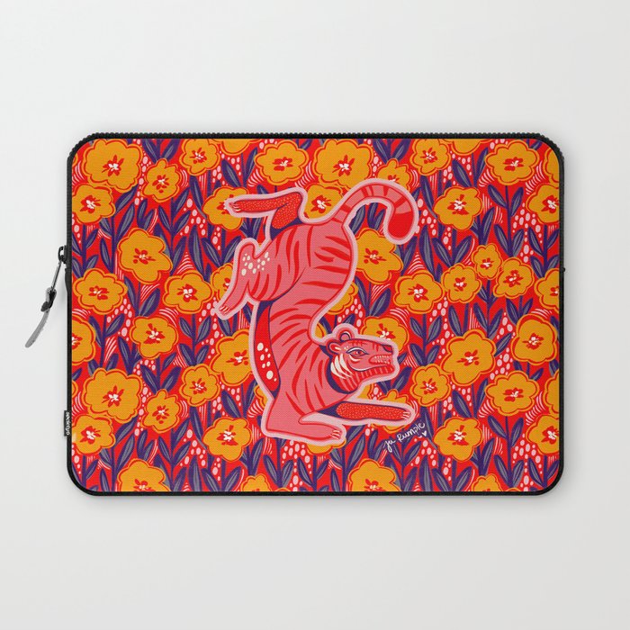 Golden Tiger Laptop Sleeve Gallery Image 1