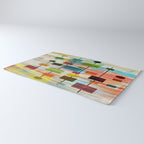 Mid-Century Modern Art 1.3 -  Graffiti Style Rug Gallery Image 3