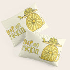 keep on truckin surfy snail // retro surf art by surfy birdy Pillow Sham Gallery Image 3