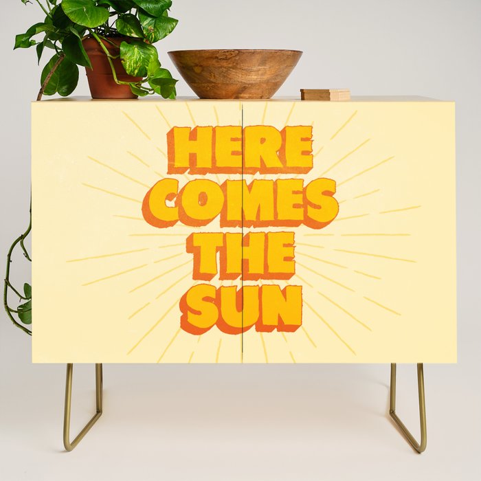 Here Comes The Sun | Sunburst Edition Credenza Gallery Image 1