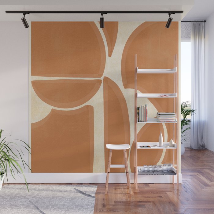 Minimal Abstraction 8 Wall Mural Gallery Image 1