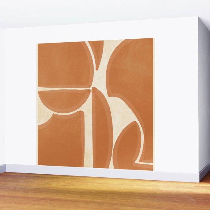 Minimal Abstraction 8 Wall Mural Gallery Image 2