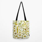 doodle daydreams sunshine and good vibes // retro art by surfy birdy Tote Bag Gallery Image 2