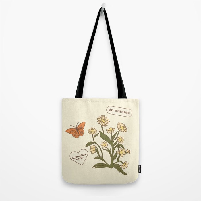 Go Outside and Appreciate Earth Tote Bag Gallery Image 2