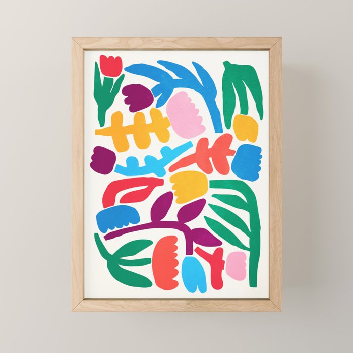 Paper Flowers: Matisse Edition Mini Art Print Gallery Image 1