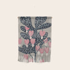 Bleeding Heart Flower Drawing Wall Hanging Gallery Image 1