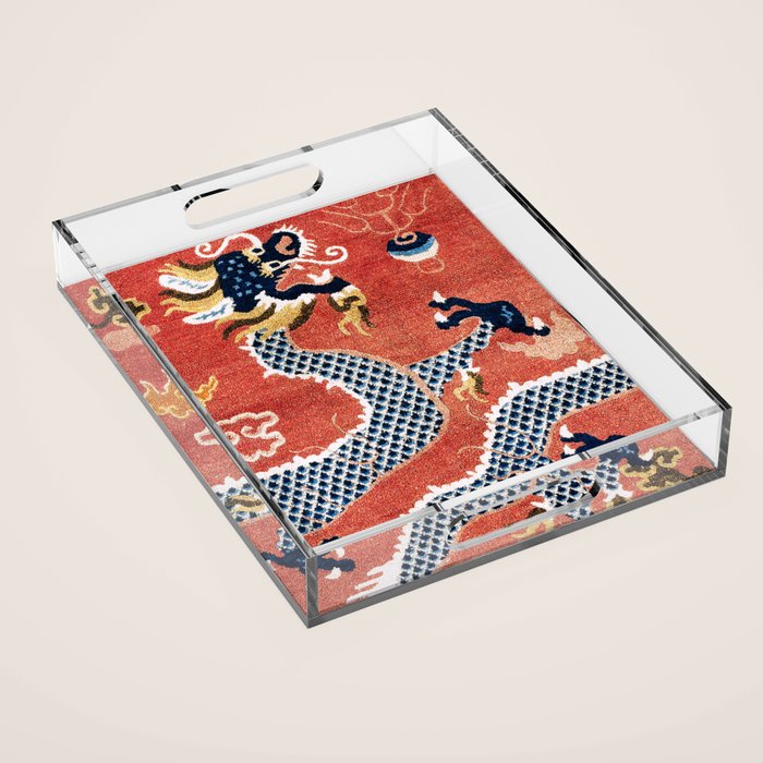 Ningxia West China Pillar Rug Acrylic Tray Gallery Image 1