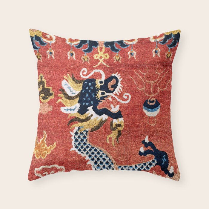 Ningxia West China Pillar Rug Throw Pillow Gallery Image 6