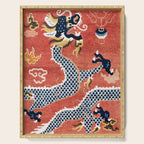 Ningxia West China Pillar Rug Serving Tray Gallery Image 1