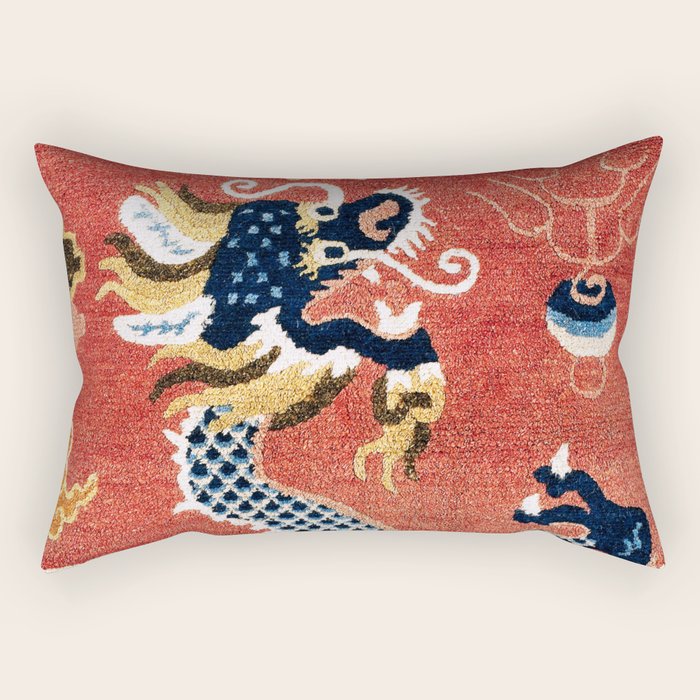 Ningxia West China Pillar Rug Rectangular Pillow Gallery Image 1