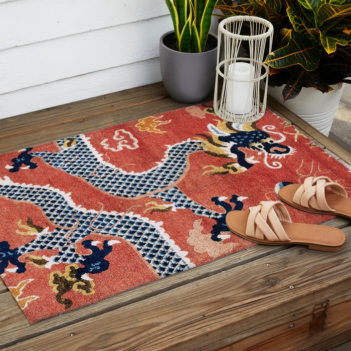 Ningxia West China Pillar Rug Outdoor Rug Gallery Image 2