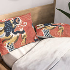 Ningxia West China Pillar Rug Pillow Sham Gallery Image 2