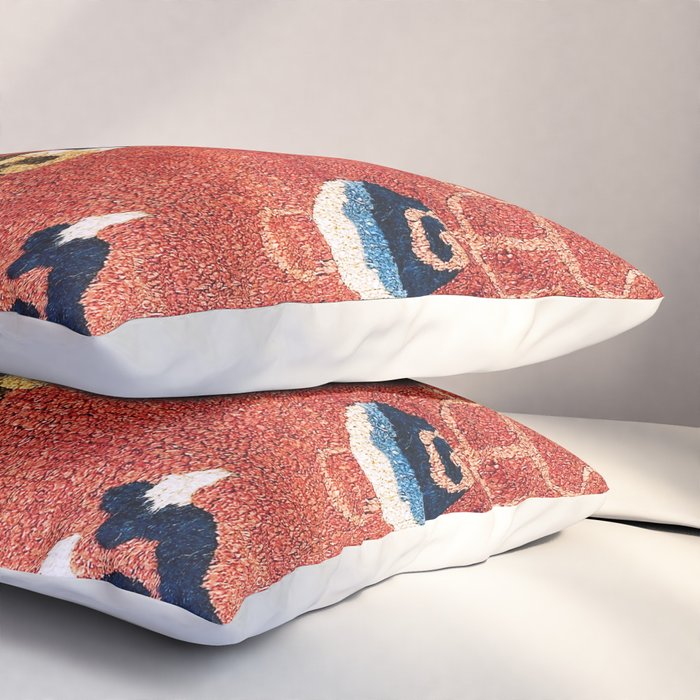 Ningxia West China Pillar Rug Pillow Sham Gallery Image 3