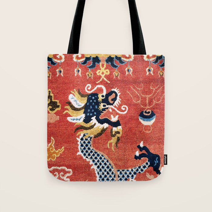 Ningxia West China Pillar Rug Tote Bag Gallery Image 1