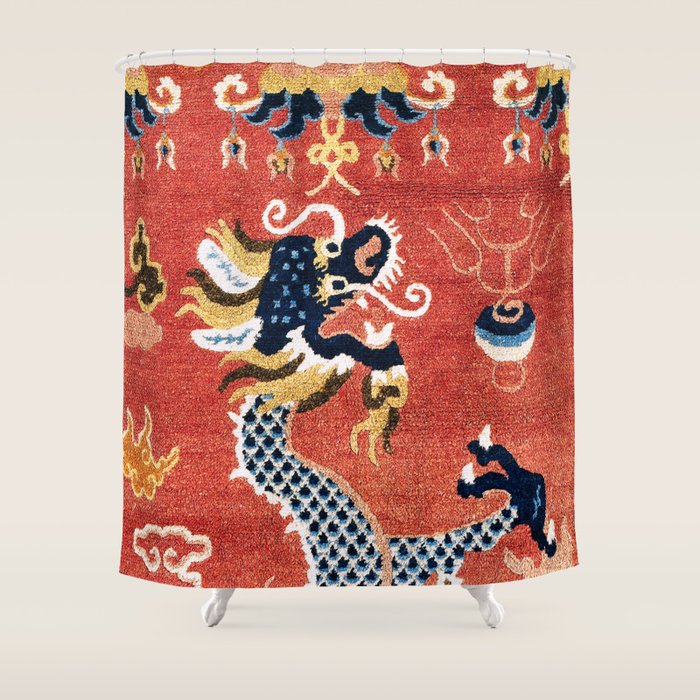Ningxia West China Pillar Rug Shower Curtain Gallery Image 1