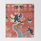 Ningxia West China Pillar Rug Throw Blanket Gallery Image 2