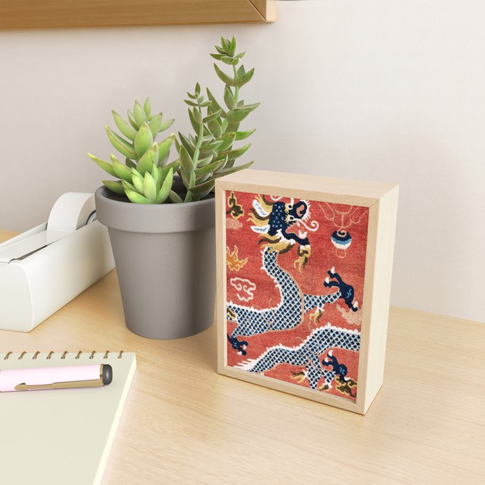Ningxia West China Pillar Rug Mini Art Print Gallery Image 2