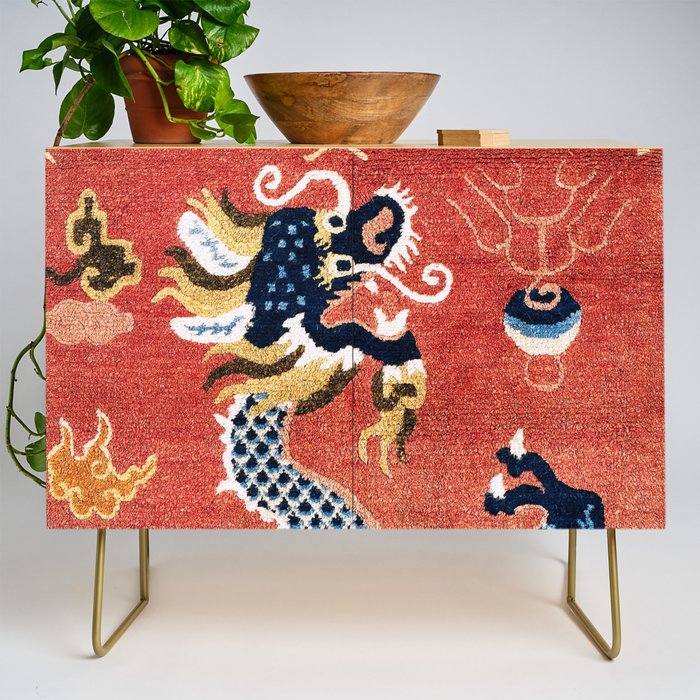 Ningxia West China Pillar Rug Credenza Gallery Image 1