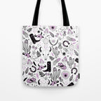 Wild West Cowboy Cowgirl Horse Ranch Pattern #cowboypattern Tote Bag Gallery Image 1