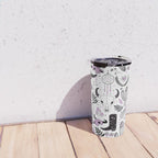 Wild West Cowboy Cowgirl Horse Ranch Pattern #cowboypattern Travel Mug Gallery Image 4