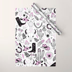 Wild West Cowboy Cowgirl Horse Ranch Pattern #cowboypattern Wrapping Paper Gallery Image 1