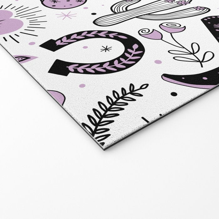 Wild West Cowboy Cowgirl Horse Ranch Pattern #cowboypattern Welcome Mat Gallery Image 2