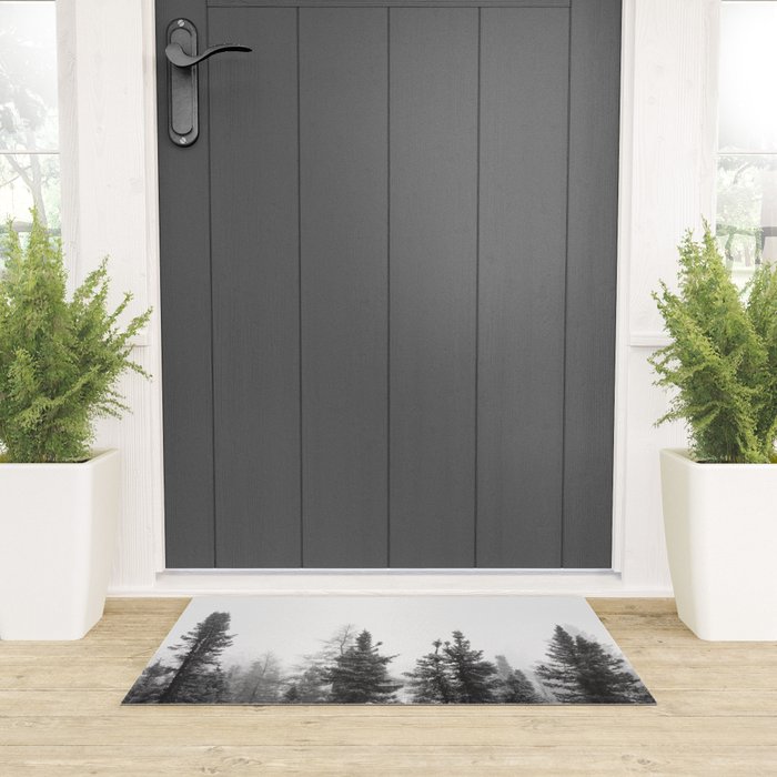 Misty Forest Welcome Mat Gallery Image 3