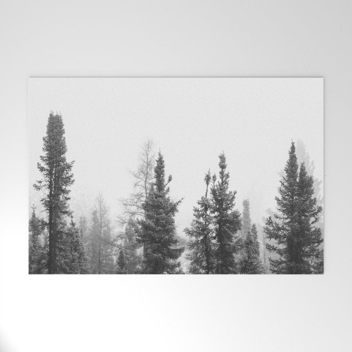 Misty Forest Welcome Mat Gallery Image 1