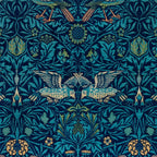 William Morris Blue Birds Vintage Pattern Coffee Mug Gallery Image 2