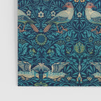 William Morris Blue Birds Vintage Pattern Poster Gallery Image 3