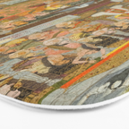Lovers and beloveds: A composite of scenes from Persian, Urdu, and Sanskrit literature Bath Mat Gallery Image 3