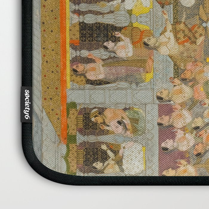 Lovers and beloveds: A composite of scenes from Persian, Urdu, and Sanskrit literature Laptop Sleeve Gallery Image 3