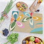 Mid-Century Abstract Flowers 04 Cutting Board Gallery Image 2