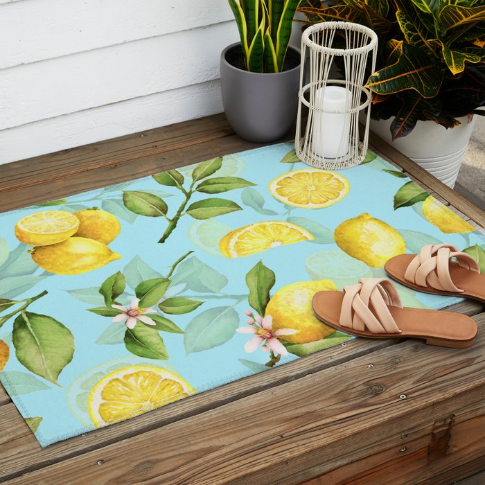 Vintage & Shabby Chic - Lemonade Outdoor Rug Gallery Image 2