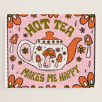 Hot Tea Makes Me Happy Jigsaw Puzzle Gallery Image 1