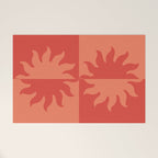 Burning Sun Welcome Mat Gallery Image 1