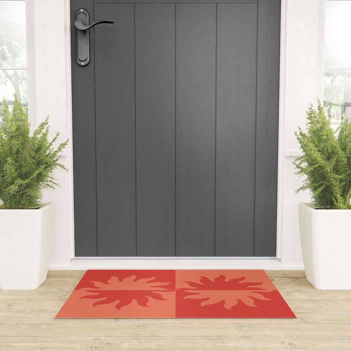Burning Sun Welcome Mat Gallery Image 3