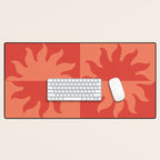 Burning Sun Desk Mat Gallery Image 1